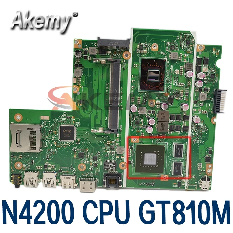 X541NC Laptop motherboard for ASUS X541NC original mainboard Pentium 4200 CPU GT810M
X541NC Laptop motherboard for ASUS X541NC original mainboard Pentium 4200 CPU GT810M