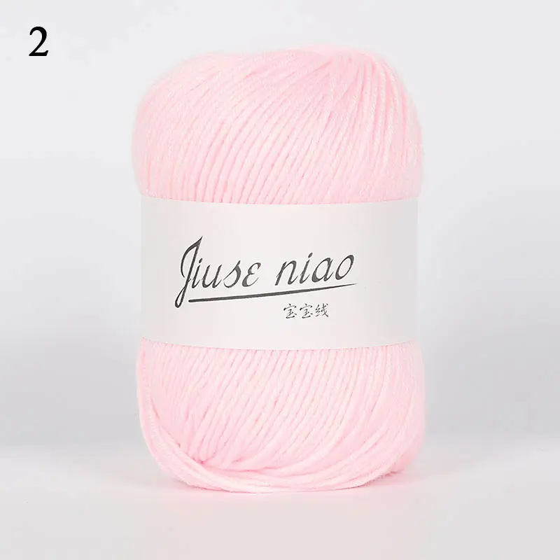 Colorful Durable Milk Fiber Wool Hand Knitting Colorful Thread Baby Comfortable Eco-dyed Cotton Yarn Worsted Wool Needlework
Colorful Durable Milk Fiber Wool Hand Knitting Colorful Thread Baby Comfortable Eco-dyed Cotton Yarn Worsted Wool Needlework