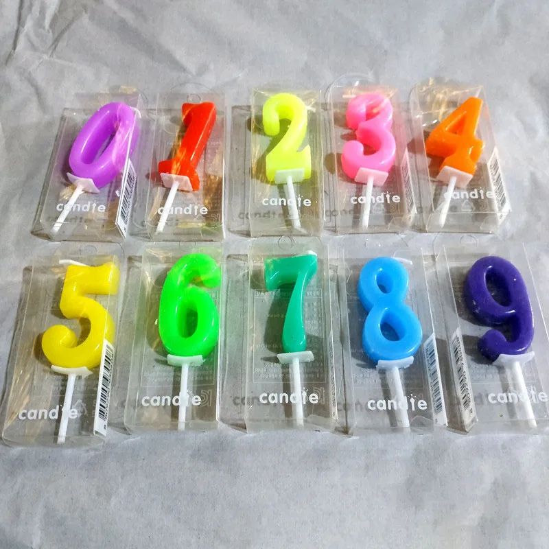 1PC Rainbow Color Number Birthday Cake Candle Kids Birthday Party Adult Wedding Cake Candle Favor Supplies Cake Decorations
1PC Rainbow Color Number Birthday Cake Candle Kids Birthday Party Adult Wedding Cake Candle Favor Supplies Cake Decorations