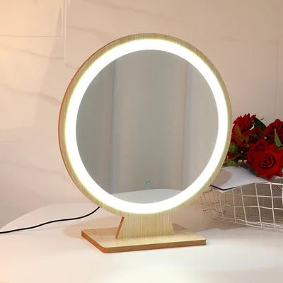 2021 Nordic Dresser Bedroom Light Mirror Modern Small Family Intelligent Round Wind Fill Net Red LED Make-Up
2021 Nordic Dresser Bedroom Light Mirror Modern Small Family Intelligent Round Wind Fill Net Red LED Make-Up