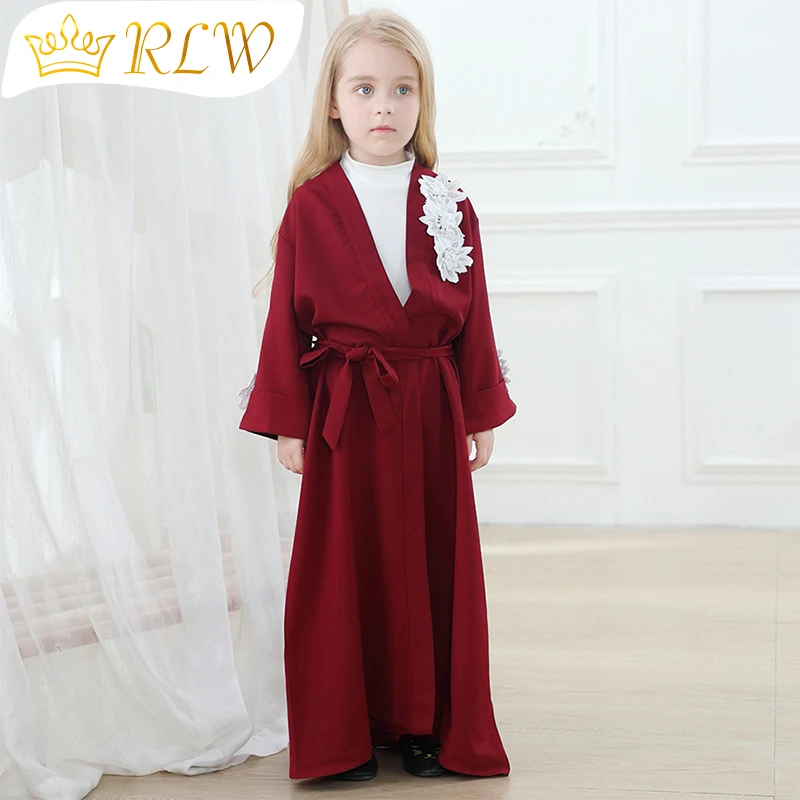 Middle East Modest Fashion Flowers Islamic Kids Abaya Muslim For Children Robe Kaftan Dubai Turkey Girls Clothing Abaya Kimono
Middle East Modest Fashion Flowers Islamic Kids Abaya Muslim For Children Robe Kaftan Dubai Turkey Girls Clothing Abaya Kimono
