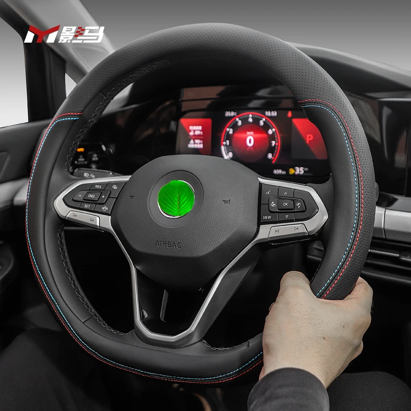 YINGMA for Volkswagen Golf 7 8 Special Steering Wheel Cover Rline Interior Modified Automobile Leather car accessorie
YINGMA for Volkswagen Golf 7 8 Special Steering Wheel Cover Rline Interior Modified Automobile Leather car accessorie