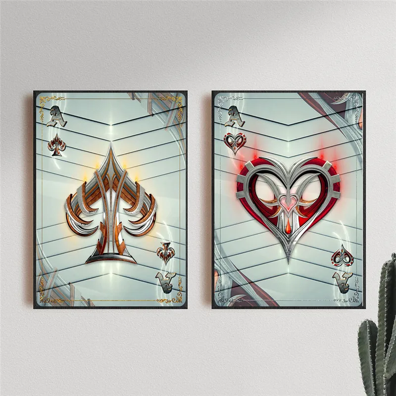 Vintage playing cards canvas painting posters and prints wall art pictures bedroom home design bar bar decoration
Vintage playing cards canvas painting posters and prints wall art pictures bedroom home design bar bar decoration