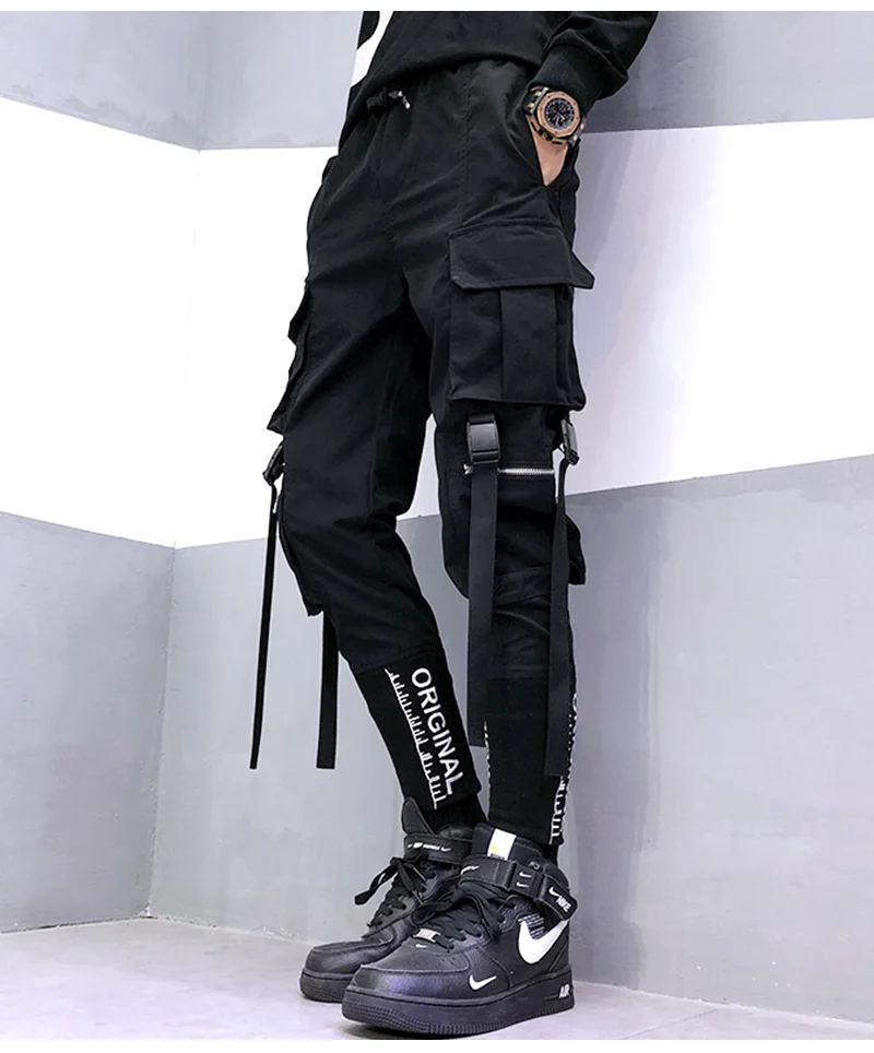 2021 new men's pants charge hip hop Multi Pocket jogging black street clothes fashion belt men's sweatpants informal Harem Pants
2021 new men's pants charge hip hop Multi Pocket jogging black street clothes fashion belt men's sweatpants informal Harem Pants