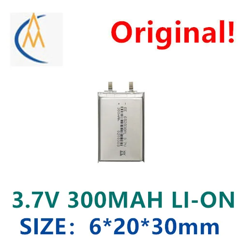 602030-300 мА/ч полимерная литиевая батарея 3,7 в, пистолет с фронтальной температурой, видеорегистратор, светодиодный светильник, маленький вент...
602030-300 мА/ч полимерная литиевая батарея 3,7 в, пистолет с фронтальной температурой, видеорегистратор, светодиодный светильник, маленький вент...