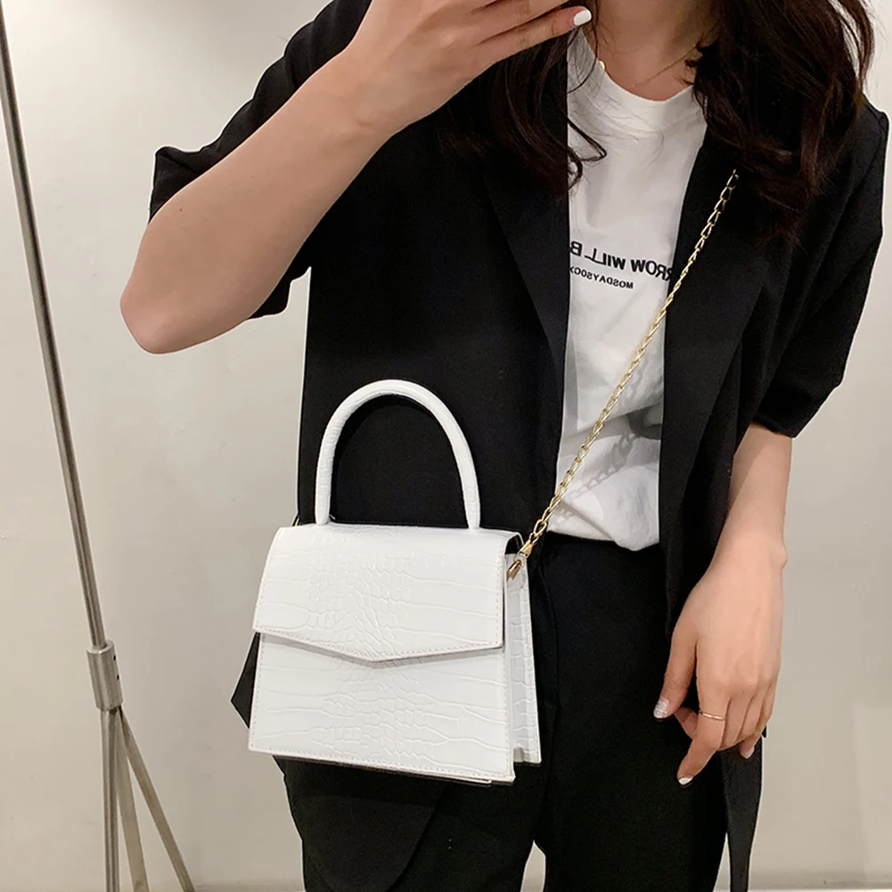 2021 Hot Ladies Vintage Small Purse Handbags Retro Women Alligator Pattern Shoulder Bag Casual Ladies Chain Messenger Bag
2021 Hot Ladies Vintage Small Purse Handbags Retro Women Alligator Pattern Shoulder Bag Casual Ladies Chain Messenger Bag