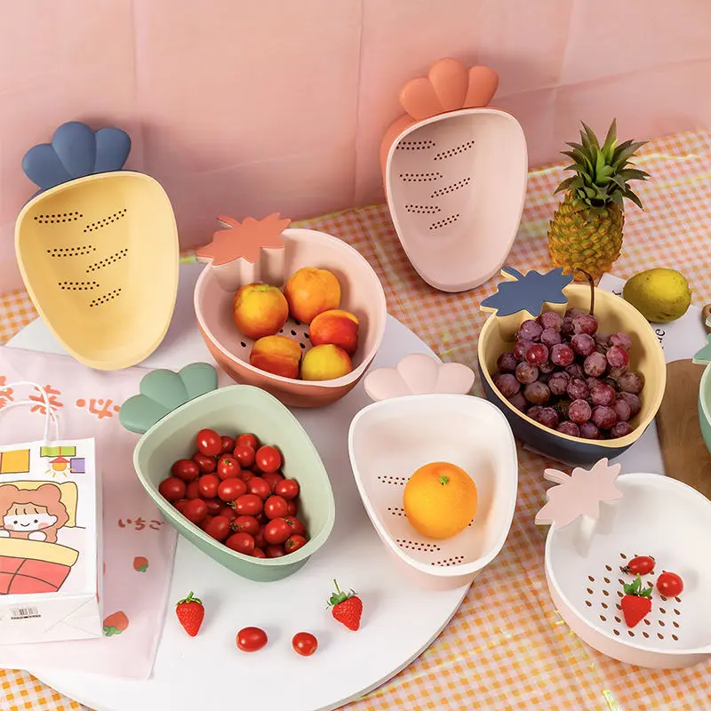 Household washing fruit basket fruit plate living room simple and creative multifunctional kitchen vegetable sink drain basket
Household washing fruit basket fruit plate living room simple and creative multifunctional kitchen vegetable sink drain basket