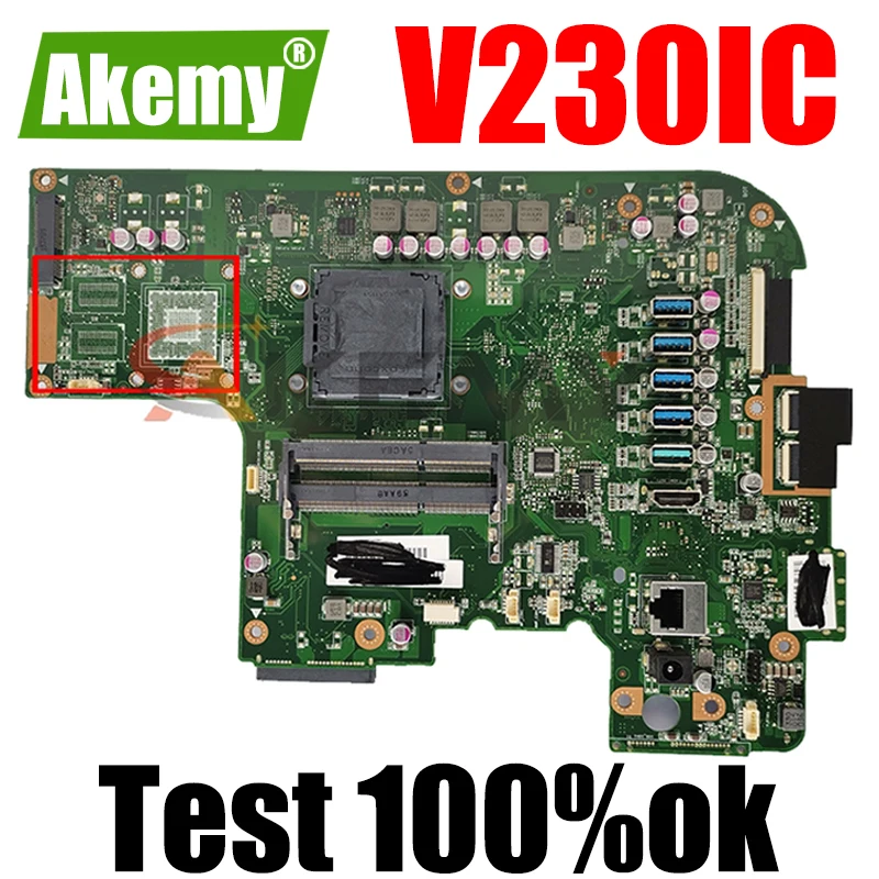 Материнская плата V230IC DDR4 REV4.0 для ASUS V230IC, коммерческий Настольный чипсет «Все в одном» 90PT01GO-R0300, материнская плата H110 100% протестирована
Материнская плата V230IC DDR4 REV4.0 для ASUS V230IC, коммерческий Настольный чипсет «Все в одном» 90PT01GO-R0300, материнская плата H110 100% протестирована