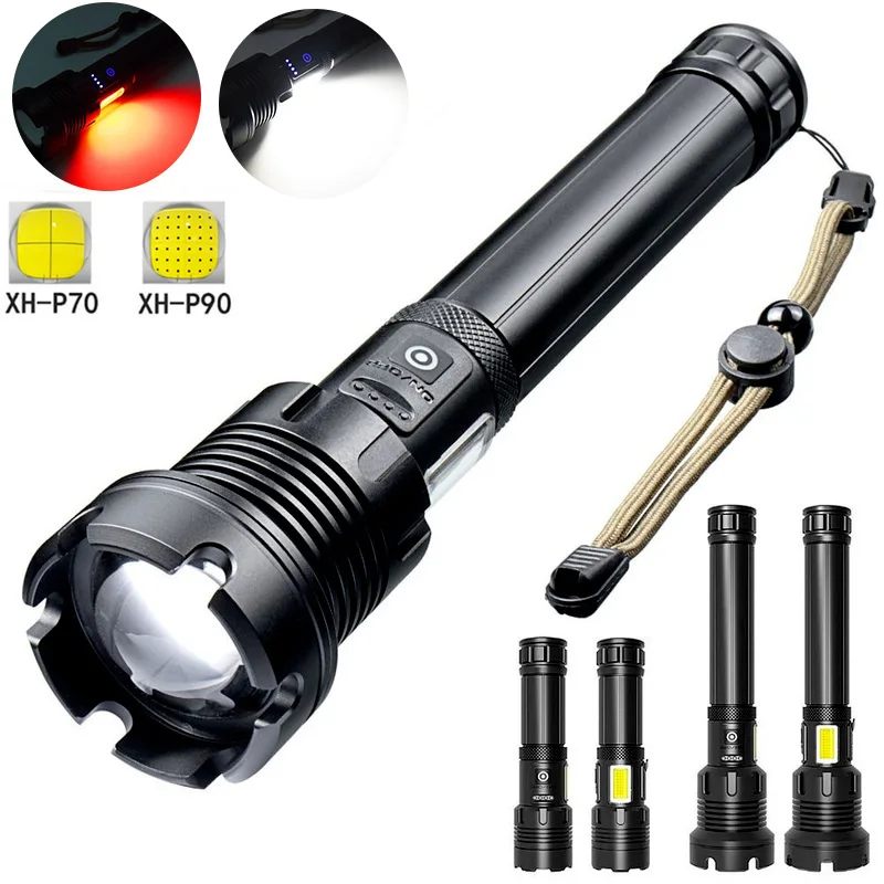 XHP160 Powerful Led Flashlight Usb Chargeable Lantern Zoom Torch 18650 or 26650 Battery Super Bright Hunting Lamp Work Light
XHP160 Powerful Led Flashlight Usb Chargeable Lantern Zoom Torch 18650 or 26650 Battery Super Bright Hunting Lamp Work Light