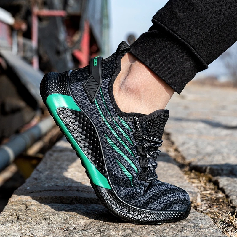 Men Work Safety Shoes Anti-puncture Working Sneakers Male Indestructible Work Shoes Men Boots Lightweight Men Shoes Safety Boots
Men Work Safety Shoes Anti-puncture Working Sneakers Male Indestructible Work Shoes Men Boots Lightweight Men Shoes Safety Boots