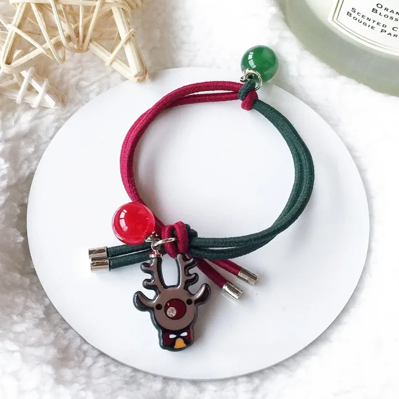 Korean Elastic Hair Ring Cute Cartoon Christmas Children's Hair Accessories Rubber Band Hair Rope Headband Girl Women Headwear
Korean Elastic Hair Ring Cute Cartoon Christmas Children's Hair Accessories Rubber Band Hair Rope Headband Girl Women Headwear