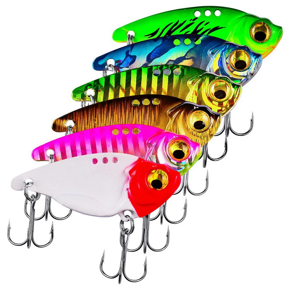 

Fishing Lures Minnow Lure 7g 10g 15g With Treble Hook Metal Bait Sinking Hard Lure Wobblers Carp Fishing Tackle Spoon For Pike