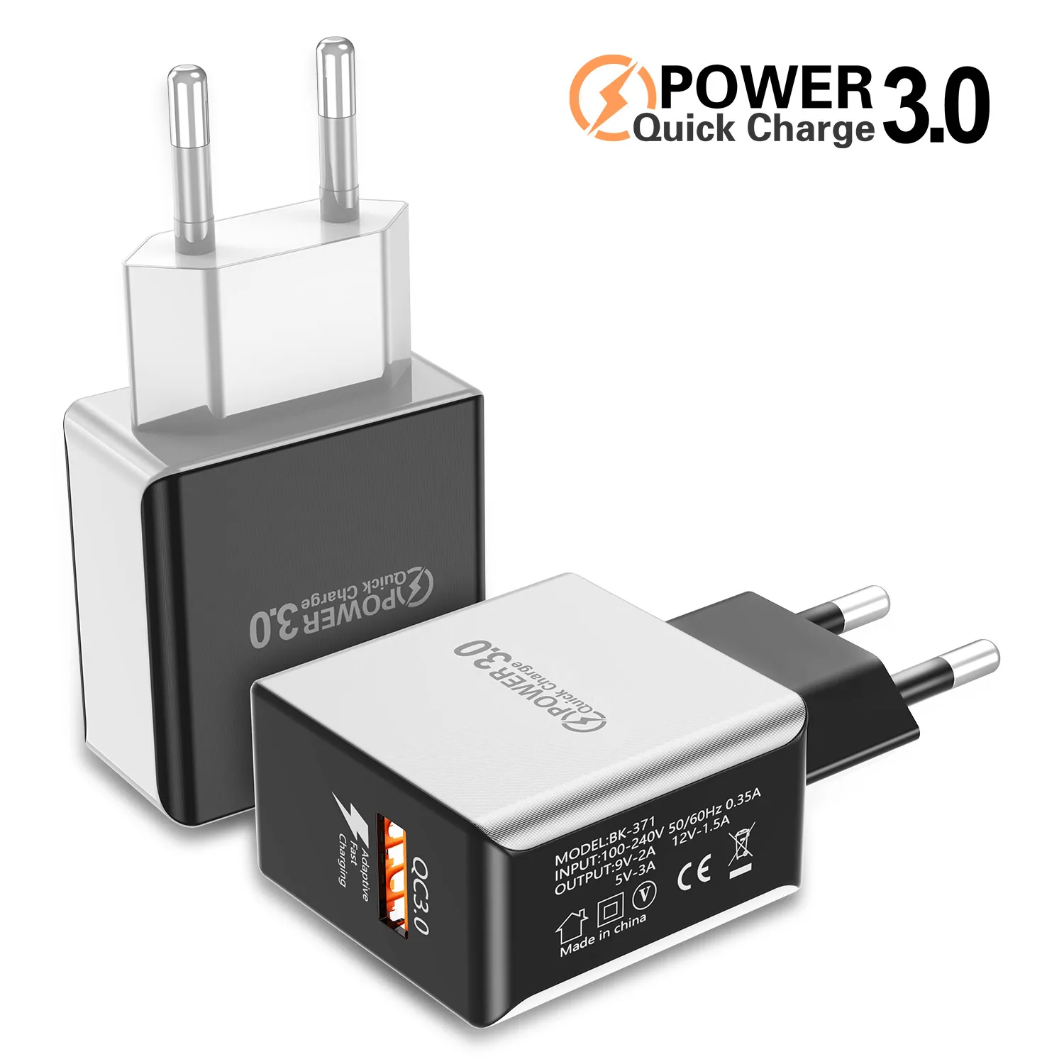 Lovebay QC 3.0 USB Charger Fiber Drawing Quick Charge Fast Charger Portable Phone Charging Adapter for iPhone Xiaomi Mi9 EU US 
Lovebay QC 3.0 USB Charger Fiber Drawing Quick Charge Fast Charger Portable Phone Charging Adapter for iPhone Xiaomi Mi9 EU US