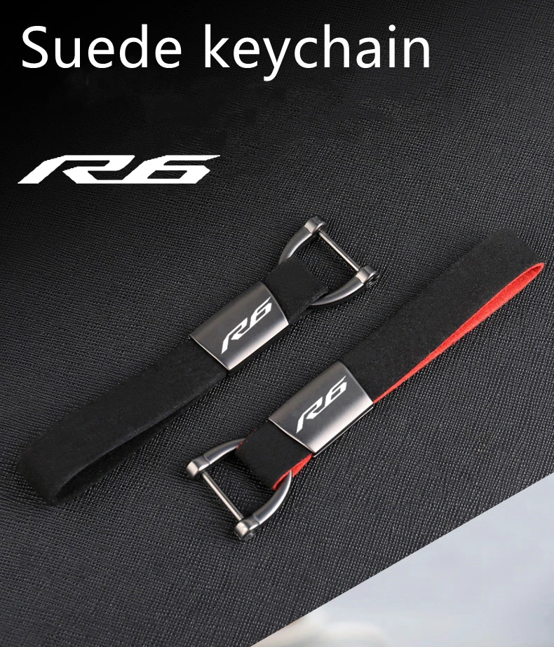 Premium suede motorcycle keychain key ring For yamaha YZF R6 2016 2017 2018 2019 2020 YZFR6 YZF-R6 Accessories
Premium suede motorcycle keychain key ring For yamaha YZF R6 2016 2017 2018 2019 2020 YZFR6 YZF-R6 Accessories