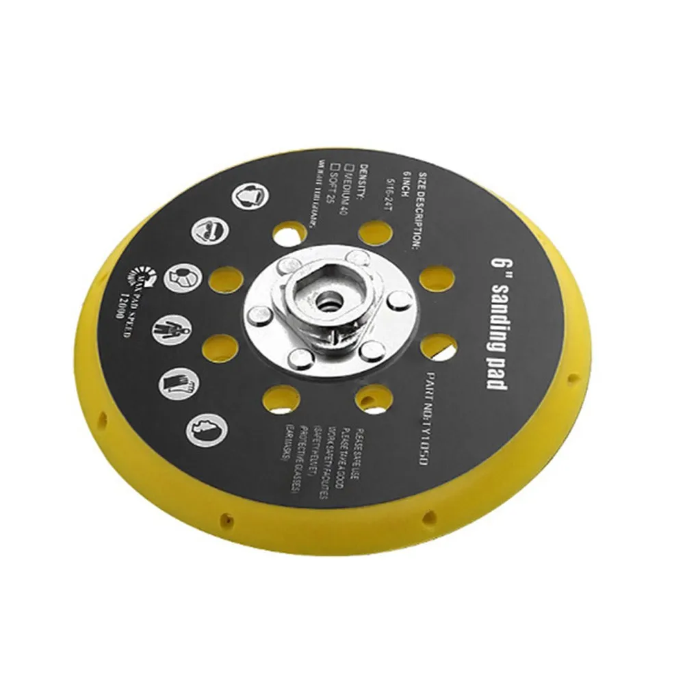Durable New Practical Useful Sander Backing Pad Sanding Disc Grinding Pad Replacement Sander Pad 150mm 17 Holes
Durable New Practical Useful Sander Backing Pad Sanding Disc Grinding Pad Replacement Sander Pad 150mm 17 Holes