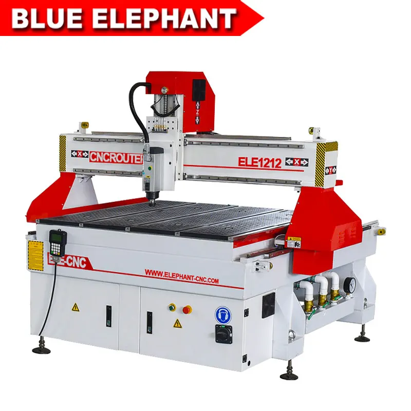 Фрезерный станок с ЧПУ Blue Elephant 3-осевой 1212 гравировальный для рабочего стола HSD