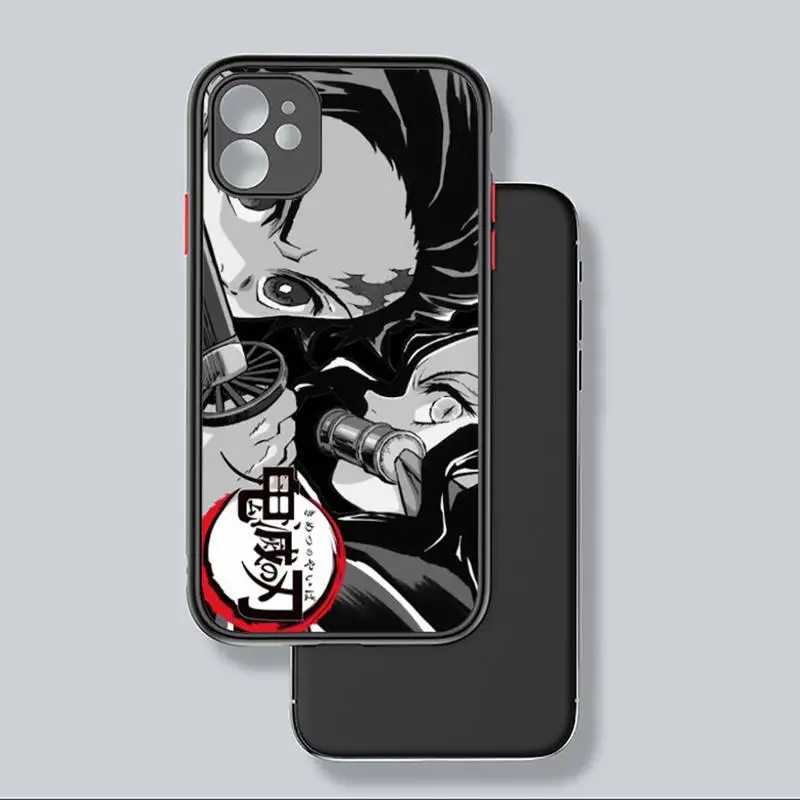 demon slayer kimetsu no yaiba Phone Case matte transparent For iphone 7 8 11 12 plus mini x xs xr pro max cover
demon slayer kimetsu no yaiba Phone Case matte transparent For iphone 7 8 11 12 plus mini x xs xr pro max cover