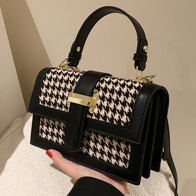 Vintage Square Tote Bag 2022 New High-quality PU Leather Women's Luxury Designer Handbag Small Shoulder Messenger Bag 
Vintage Square Tote Bag 2022 New High-quality PU Leather Women's Luxury Designer Handbag Small Shoulder Messenger Bag