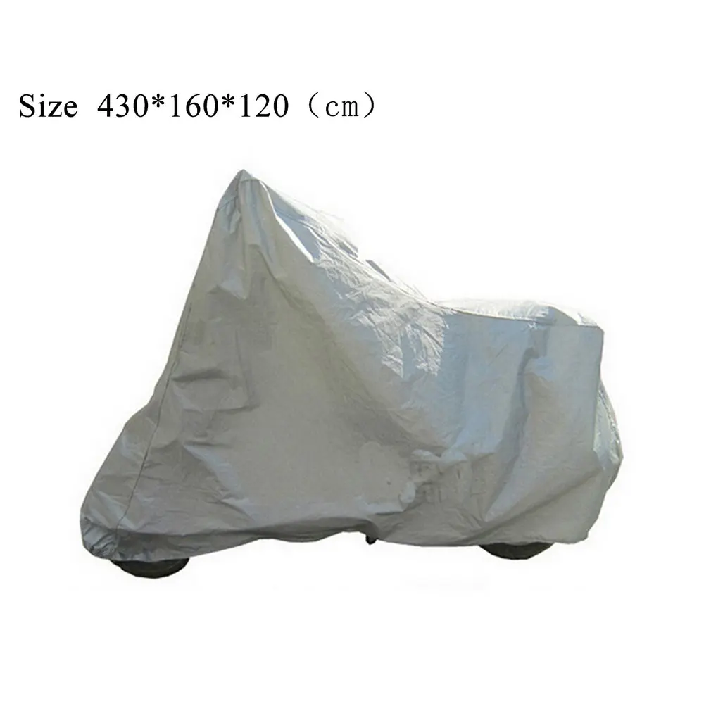 Durable PEVA Fabric Waterproof Outdoor Motorcycle Cover Electric Bicycle Covers Motor Rain Coat Waterproof Suitable for All Moto
Durable PEVA Fabric Waterproof Outdoor Motorcycle Cover Electric Bicycle Covers Motor Rain Coat Waterproof Suitable for All Moto
