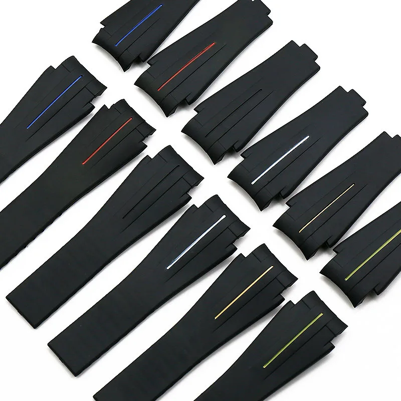 Watch Accessories Bracelet for Rolex GMT Yacht Master Water Ghost Submariner Series Watch Band Silicone Men Chain Watch Strap
Watch Accessories Bracelet for Rolex GMT Yacht Master Water Ghost Submariner Series Watch Band Silicone Men Chain Watch Strap