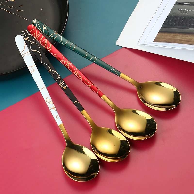 Stainless Steel Coffee Spoon Ice Cream Dessert Coffee Tea spoons Spoon For Picnic Drinkware Tableware Kitchen Accessories
Stainless Steel Coffee Spoon Ice Cream Dessert Coffee Tea spoons Spoon For Picnic Drinkware Tableware Kitchen Accessories
