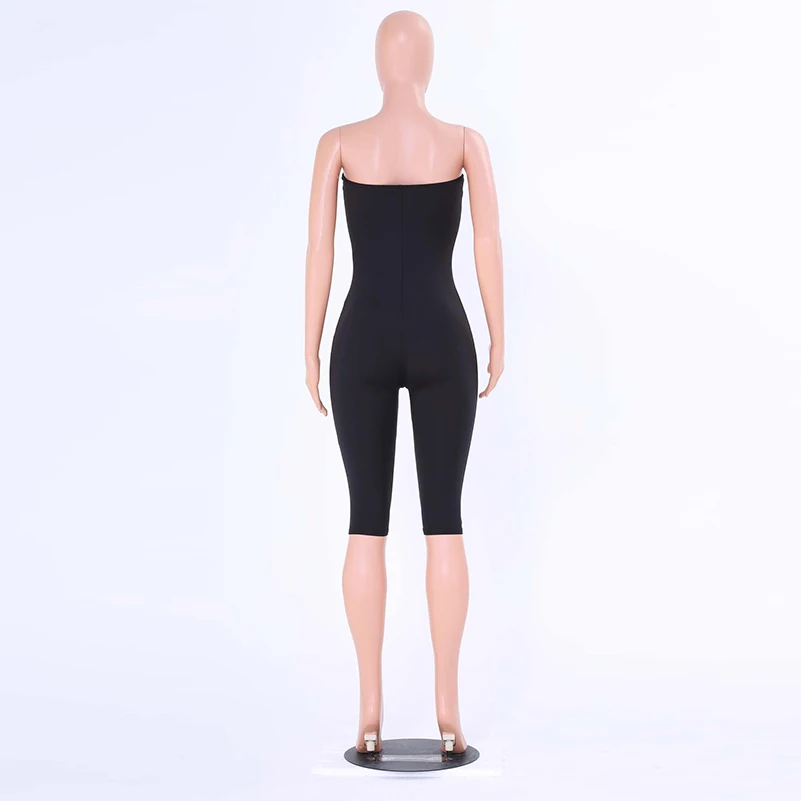 Rompers Bodycon New Casual Womens Jumpsuit Women Nice 2021 Sleeveless Jumpsuit Clothes Rompers New Club Solid Black Strapless
Rompers Bodycon New Casual Womens Jumpsuit Women Nice 2021 Sleeveless Jumpsuit Clothes Rompers New Club Solid Black Strapless