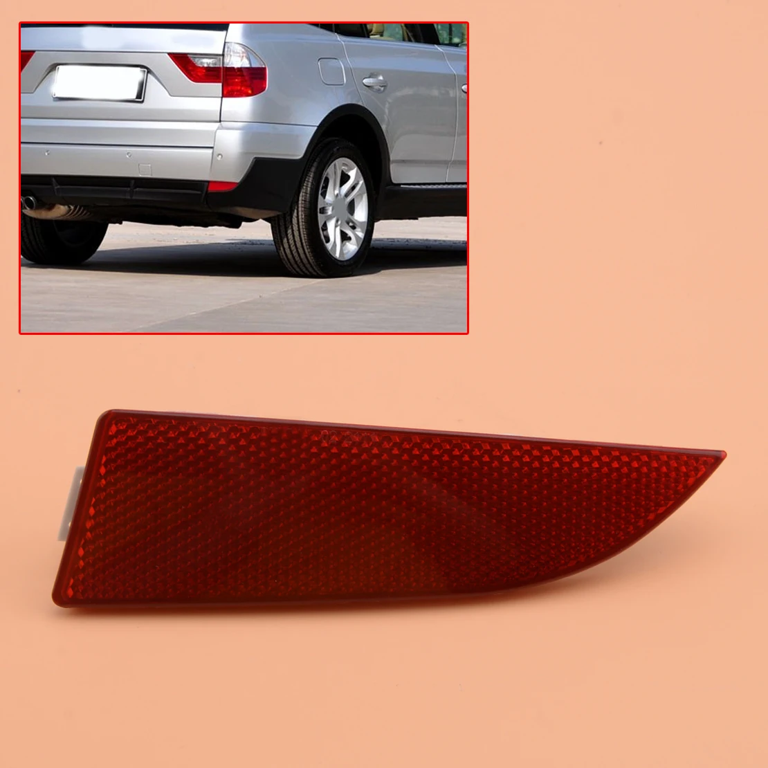 beler 63147162218 Rear Right Bumper Side Marker Reflector Light Housing Without Bulb Fit For BMW E83 X3 2007 2008 2009 2010
beler 63147162218 Rear Right Bumper Side Marker Reflector Light Housing Without Bulb Fit For BMW E83 X3 2007 2008 2009 2010