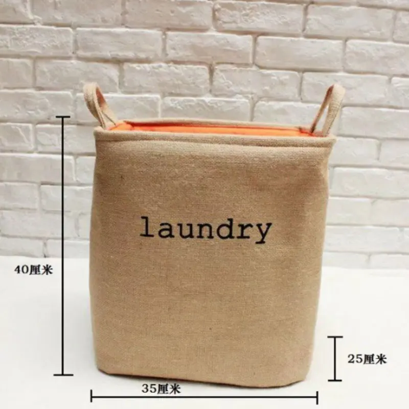 Large Capacity Jute fiber Laundry Bucket for Dirty Clothes Waterproof Folding Toy Organizer Storage Basket Home Organizer
Large Capacity Jute fiber Laundry Bucket for Dirty Clothes Waterproof Folding Toy Organizer Storage Basket Home Organizer
