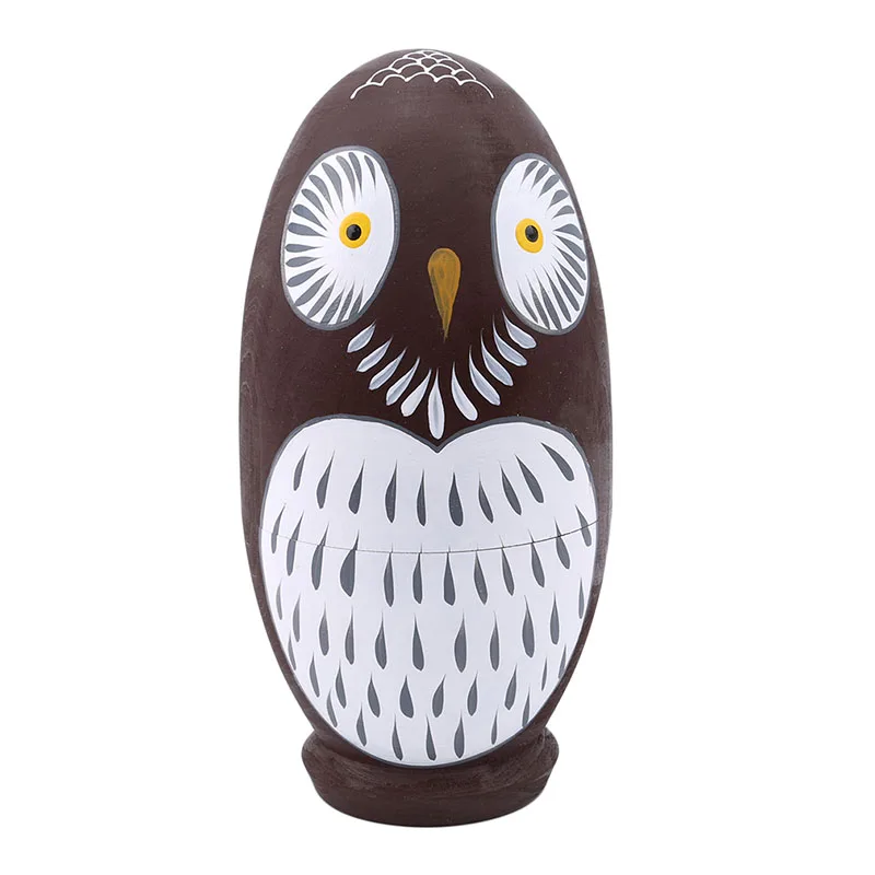 10 Pcs/Set Owl Egg Russian Dolls Hand Painted Home DecorToys Nesting Dolls Wooden Matryoshka
10 Pcs/Set Owl Egg Russian Dolls Hand Painted Home DecorToys Nesting Dolls Wooden Matryoshka