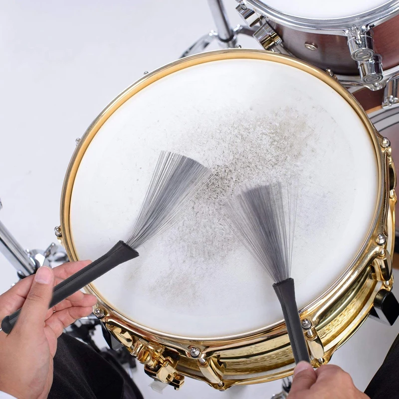 1 Pair 5A Drum Sticks Classic Maple Wood Drumsticks Set 1 Pair Drum Wire Brushes Retractable Drum Stick Brush and 1 Pair Rods Dr
1 Pair 5A Drum Sticks Classic Maple Wood Drumsticks Set 1 Pair Drum Wire Brushes Retractable Drum Stick Brush and 1 Pair Rods Dr