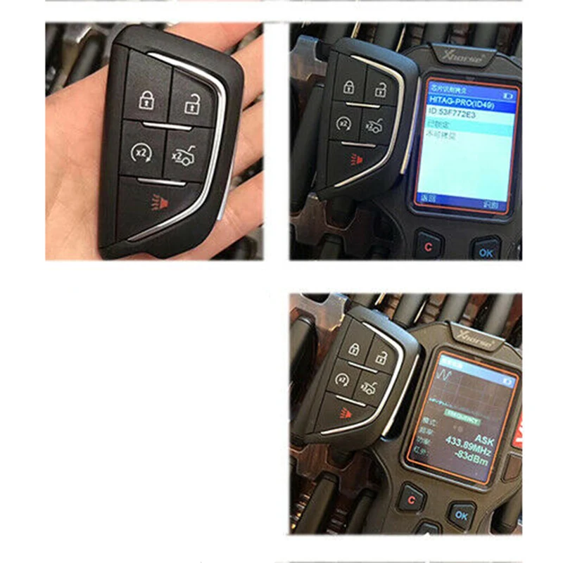 KEYECU OEM Smart Proximity Remote Control Car Key With 5 Buttons 433MHz 49 Chip - FOB for Cadillac CT4 CT5 2020 2021 YG0G20TB1
KEYECU OEM Smart Proximity Remote Control Car Key With 5 Buttons 433MHz 49 Chip - FOB for Cadillac CT4 CT5 2020 2021 YG0G20TB1