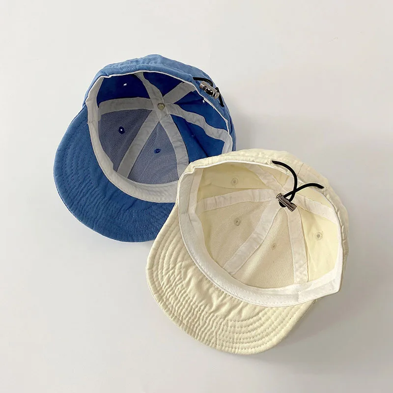 6 Color New Arrive Baseball Caps For Children Kids Soft Short Brim Snapback Hats Cute Sun Protection Korean Style
6 Color New Arrive Baseball Caps For Children Kids Soft Short Brim Snapback Hats Cute Sun Protection Korean Style