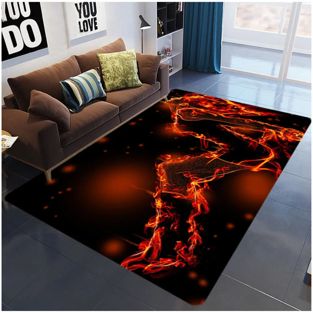 Modern Colorful Floor Mat Flame Football Pattern 3D Printed Carpets for living Room Bedroom Decor Carpet Kids Room Play Area Rug
Modern Colorful Floor Mat Flame Football Pattern 3D Printed Carpets for living Room Bedroom Decor Carpet Kids Room Play Area Rug