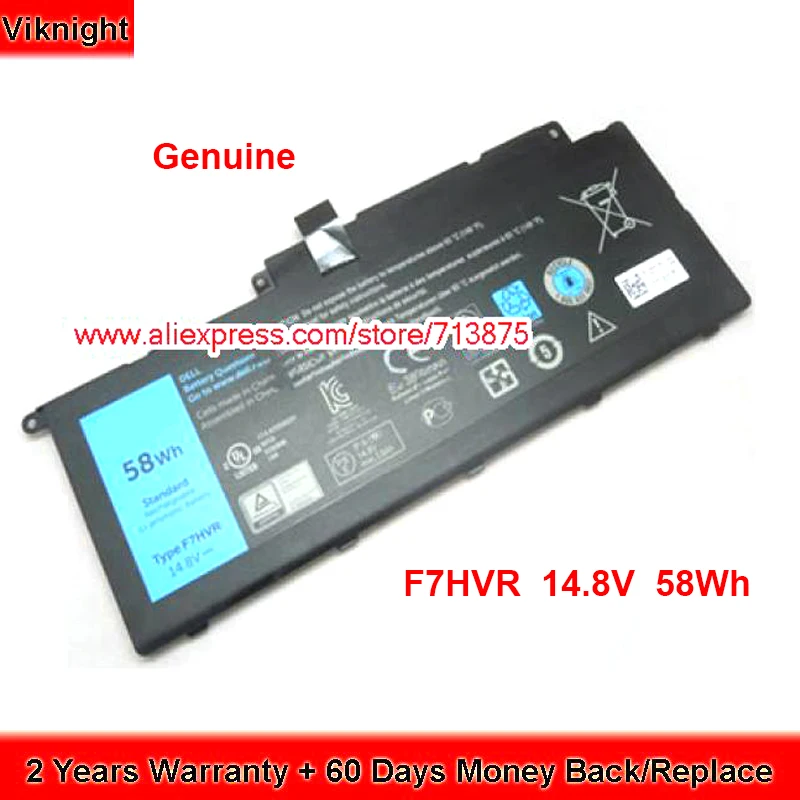 Оригинальный аккумулятор T2T3J F7HVR для ноутбука Dell 15BR-1648T 15R 5545 Φ Inspiron 7437 N7746 INS15PD-2748B 14,8 V 58Wh
Оригинальный аккумулятор T2T3J F7HVR для ноутбука Dell 15BR-1648T 15R 5545 Φ Inspiron 7437 N7746 INS15PD-2748B 14,8 V 58Wh