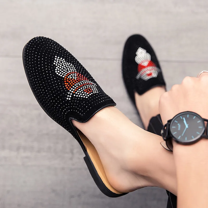 Wear-resistant Non-slip Comfortable Shoes Office Business Low Cut Men Casual New 2021 Designer Men's Fashion Half Drag Flat
Wear-resistant Non-slip Comfortable Shoes Office Business Low Cut Men Casual New 2021 Designer Men's Fashion Half Drag Flat