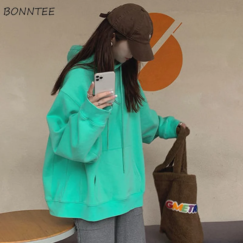 Hoodies Women Letter Long Sleeve Loose Soft Plus Velvet Thicker Leisure All-match Fashion Lazy Student Female Sweatshirts Autumn
Hoodies Women Letter Long Sleeve Loose Soft Plus Velvet Thicker Leisure All-match Fashion Lazy Student Female Sweatshirts Autumn