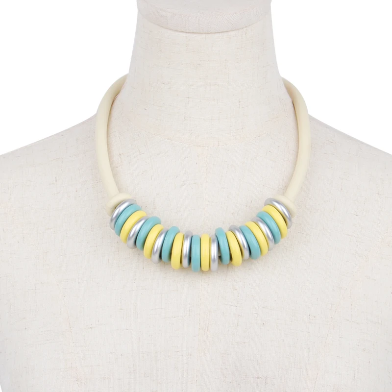 YD&YDBZ Gothic Yellow Rubber Short Necklaces Women Fashion Design Pendant Necklace Sweater Chain Wedding Accessories Jewellery
YD&YDBZ Gothic Yellow Rubber Short Necklaces Women Fashion Design Pendant Necklace Sweater Chain Wedding Accessories Jewellery