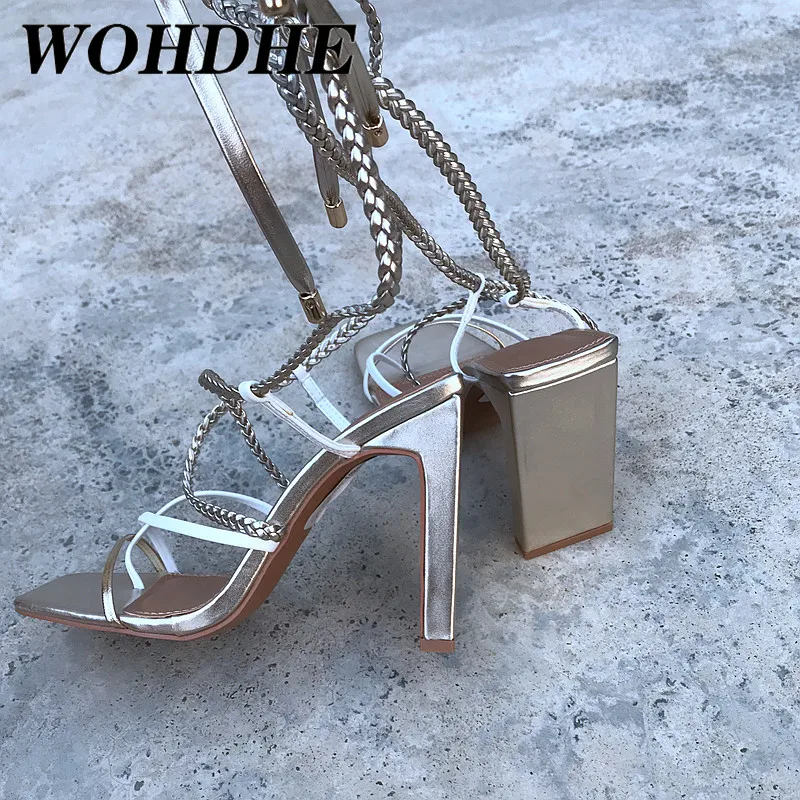 WOHDHE Square Toe High Heels Women Sandals Narrow Band Vintage Cross Strap Thong Sandals Women Clip toe Design Shoes Golden
WOHDHE Square Toe High Heels Women Sandals Narrow Band Vintage Cross Strap Thong Sandals Women Clip toe Design Shoes Golden