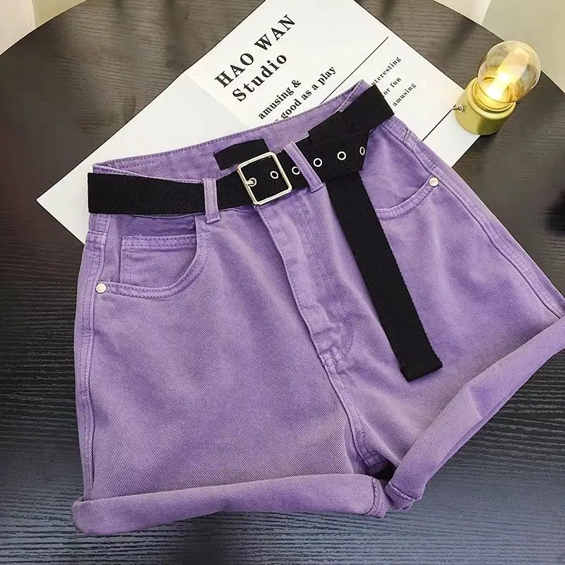 With Belt Sport Denim Shorts for Women Running Vintage Denim Shorts High Waist Summer Women Shorts Jean Crimping Sexy Shorts
With Belt Sport Denim Shorts for Women Running Vintage Denim Shorts High Waist Summer Women Shorts Jean Crimping Sexy Shorts