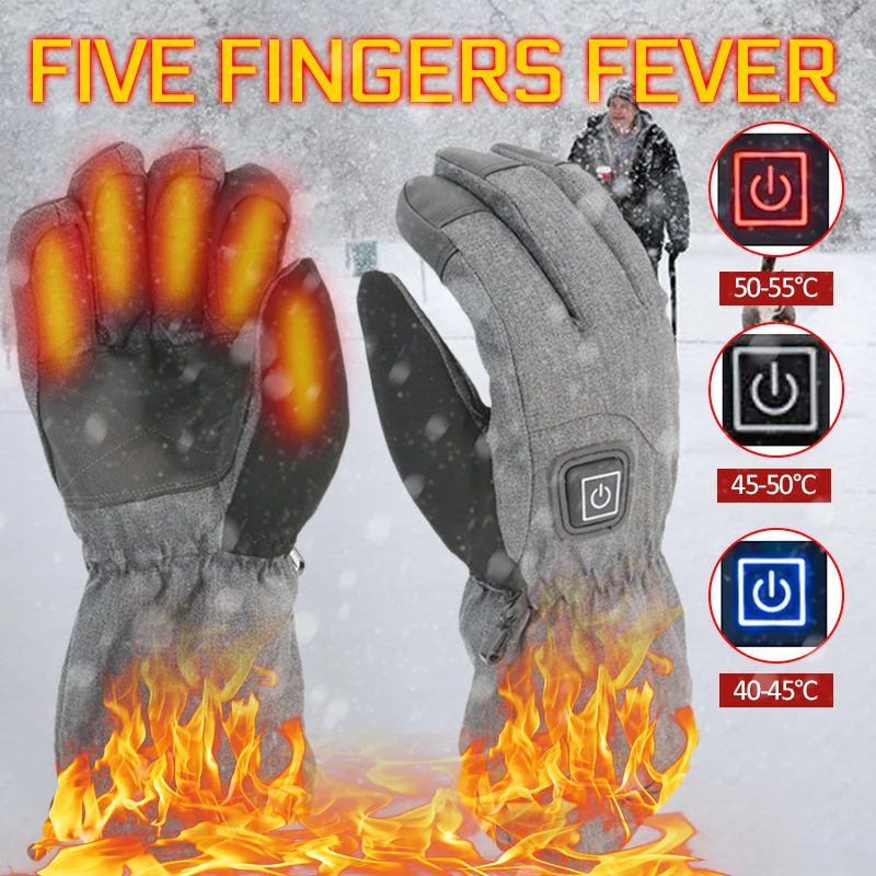 Зимние перчатки с электрическим подогревом, 7,4 В, утолщенные теплые перчатки с аккумулятором для катания на лыжах, велосипеде, пеших прогуло...
Зимние перчатки с электрическим подогревом, 7,4 В, утолщенные теплые перчатки с аккумулятором для катания на лыжах, велосипеде, пеших прогуло...