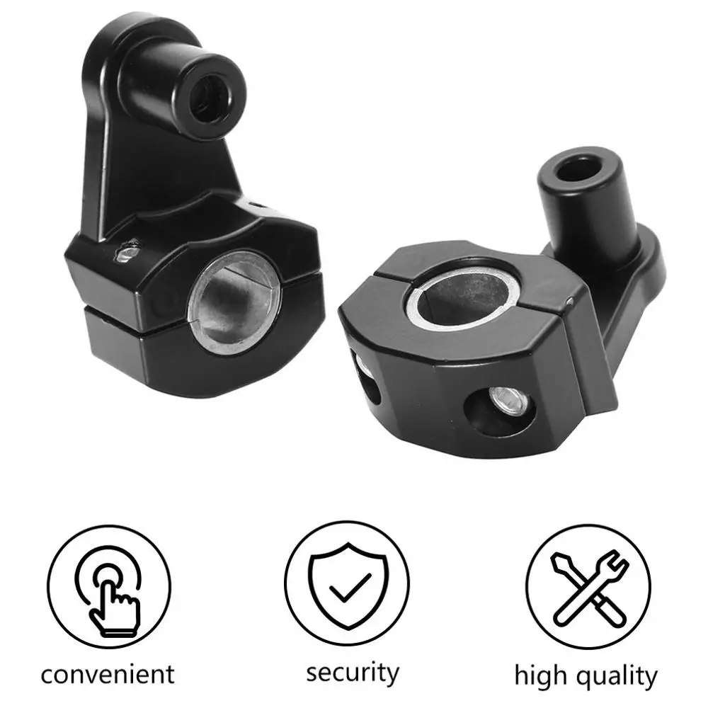 NEW 2PCs Universal Motorcycle HandleBar Front Handle Fat Bar Mount Clamps Riser Anodized Finish Mount for 28/22mm Handlebar
NEW 2PCs Universal Motorcycle HandleBar Front Handle Fat Bar Mount Clamps Riser Anodized Finish Mount for 28/22mm Handlebar