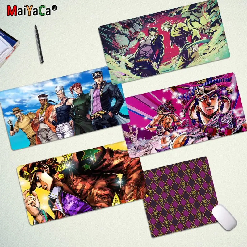 JoJo's Bizarre Adventure Vintage Natural Rubber Gaming mousepad Desk Mat Size for L XL game Customized mouse pad for CS GO PUBG
JoJo's Bizarre Adventure Vintage Natural Rubber Gaming mousepad Desk Mat Size for L XL game Customized mouse pad for CS GO PUBG