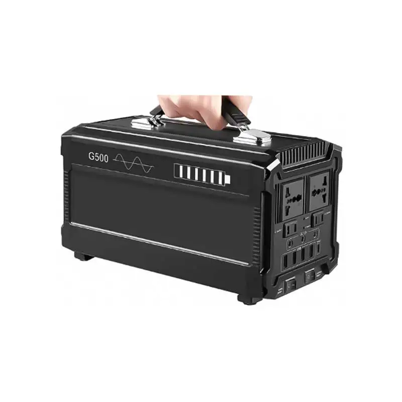Portable Rechargeable Battery Solar Charger Lithium Battery Backup AC Power Camping Power Generator Power Bank 500w for Outdoor
Portable Rechargeable Battery Solar Charger Lithium Battery Backup AC Power Camping Power Generator Power Bank 500w for Outdoor
