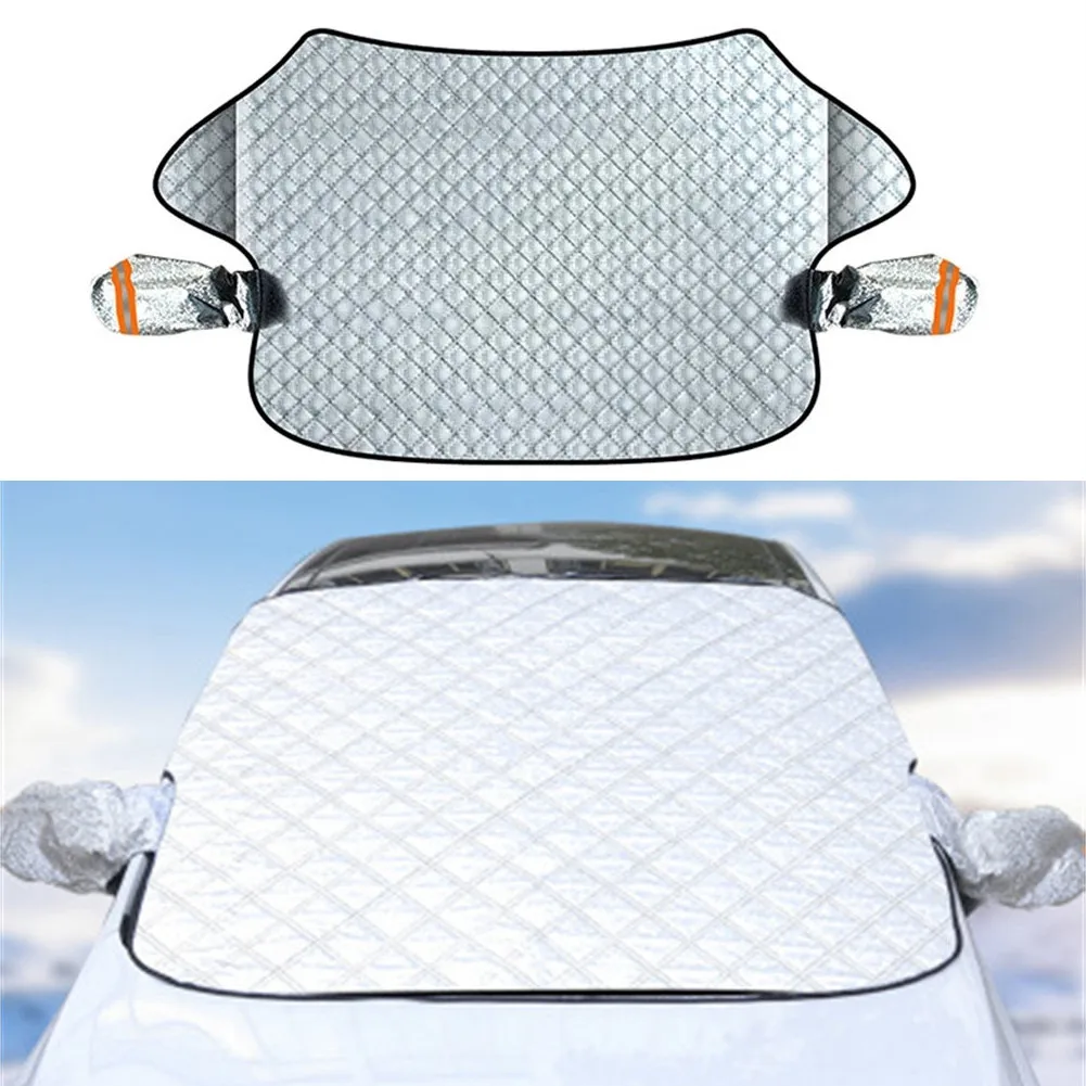 Universal Car Windshield Snow Cover Winter Ice Frost Protector Sunshade Scratch-resistant Car Wind Shield Snow Covers
Universal Car Windshield Snow Cover Winter Ice Frost Protector Sunshade Scratch-resistant Car Wind Shield Snow Covers