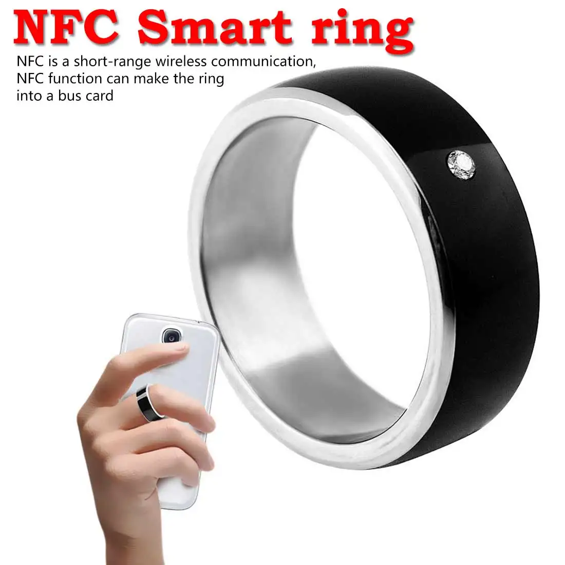 Водонепроницаемый смарт кольцо R3F одежда Волшебный палец NFC Кольцо IC ID карта для