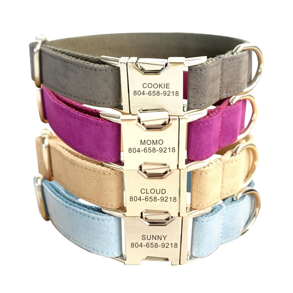 Free Engraving Pet Collar Velour Puppy Cat Name ID Tag Adjustable Collars Leads Learsh Set Personalized Dog Collars
Free Engraving Pet Collar Velour Puppy Cat Name ID Tag Adjustable Collars Leads Learsh Set Personalized Dog Collars