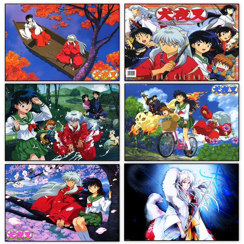 Inuyasha Anime Poster And Prints Classic Japanese Animation Superhero Canvas Painting HD TV Home Bar Decoration Wall Art Picture
Inuyasha Anime Poster And Prints Classic Japanese Animation Superhero Canvas Painting HD TV Home Bar Decoration Wall Art Picture