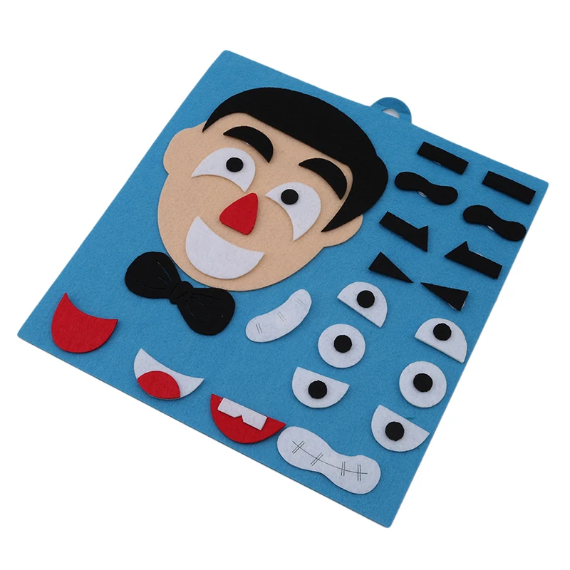 One Set 3D Parents and Kids Five Sense Organs DIY Assembling Puzzles Jigsaw Children Recognition Training Educational Toys 
One Set 3D Parents and Kids Five Sense Organs DIY Assembling Puzzles Jigsaw Children Recognition Training Educational Toys