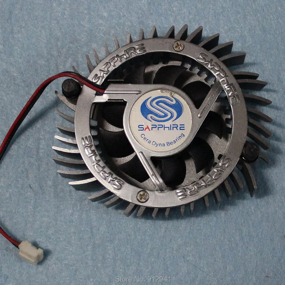 F25 55 мм монтажные отверстия 2 провода 2Pin разъем VGA Сапфировая графика/Видеокарта