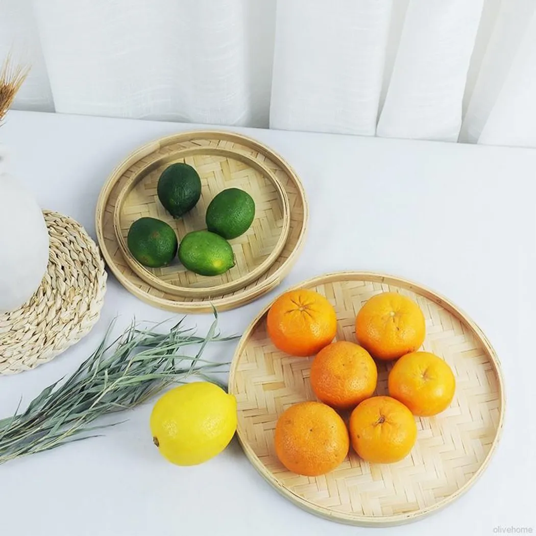 1PCS Handmade Round Bamboo Weaving Sieve Fruit Tea Basket Storage Organizer Tray Bamboo Plaque Painting And Dustpan Kitchen
1PCS Handmade Round Bamboo Weaving Sieve Fruit Tea Basket Storage Organizer Tray Bamboo Plaque Painting And Dustpan Kitchen